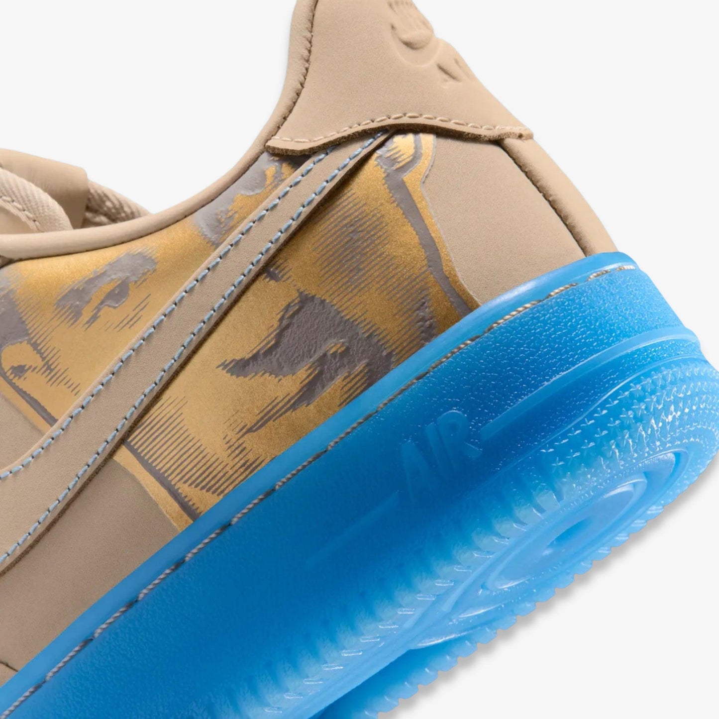 Nike Air Force 1 Low Protro x Kobe Bryant 'Linen' (2025) [IH1018-200] Athletic Basketball Casual Fashion Sports Sneakers in Linen / University Blue for Unisex Adult Mens - AVBL MRKT (8)