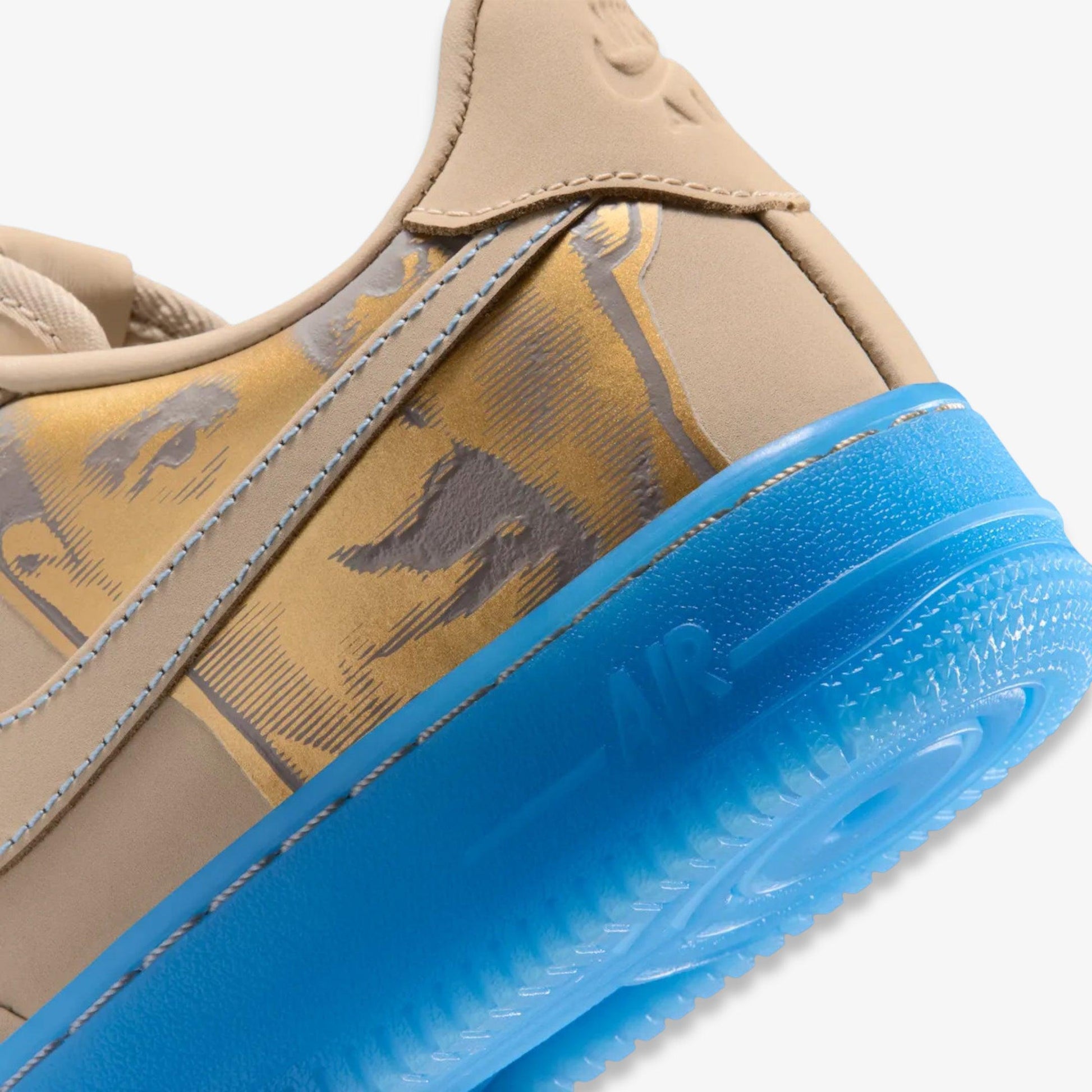 Nike Air Force 1 Low Protro x Kobe Bryant 'Linen' (2025) [IH1018-200] Athletic Basketball Casual Fashion Sports Sneakers in Linen / University Blue for Unisex Adult Mens - AVBL MRKT (8)