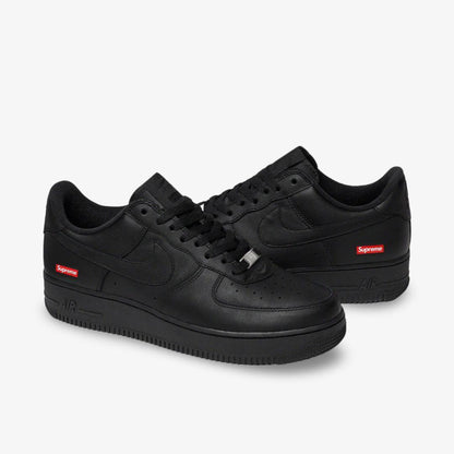 Nike Air Force 1 Low SP x Supreme 'Box Logo' Black / Varsity Red [CU9225-001] Athletic Basketball Casual Fashion Sports Sneakers for Unisex Adult Mens - AVBL MRKT (1)