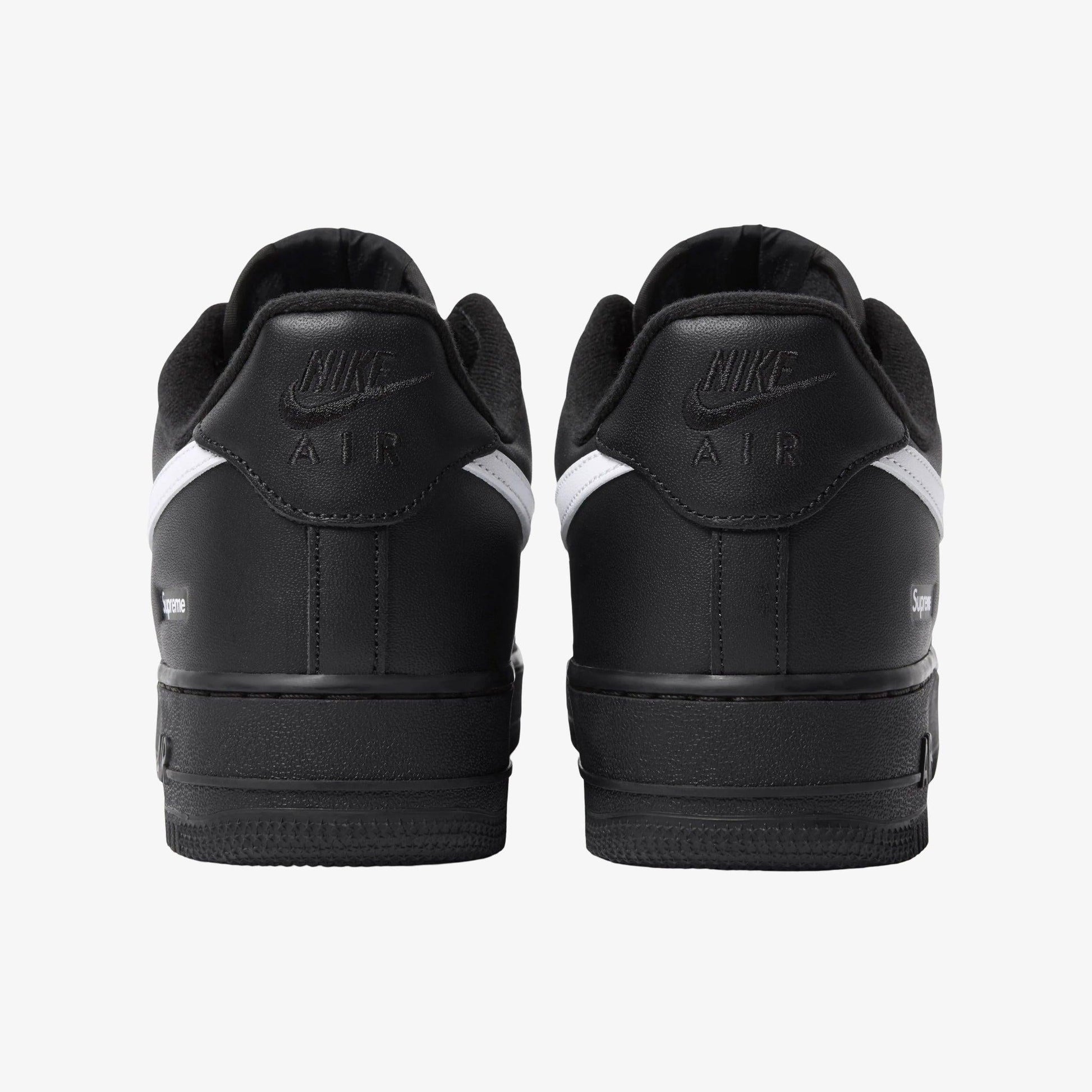 Nike Air Force 1 Low SP x Supreme 'Box Logo' Black / White (2025) [CU9225-002] Athletic Basketball Casual Fashion Sports Sneakers for Unisex Adult Mens - AVBL MRKT (5)