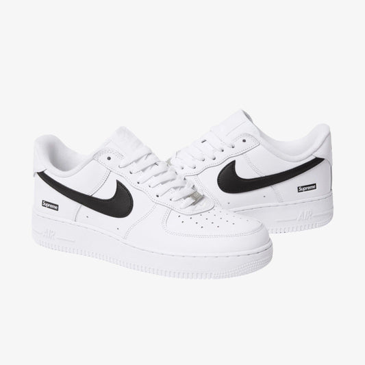 Nike Air Force 1 Low SP x Supreme 'Box Logo' White / Black (2025) [CU9225-102] Athletic Basketball Casual Fashion Sports Sneakers for Unisex Adult Mens - AVBL MRKT (1)