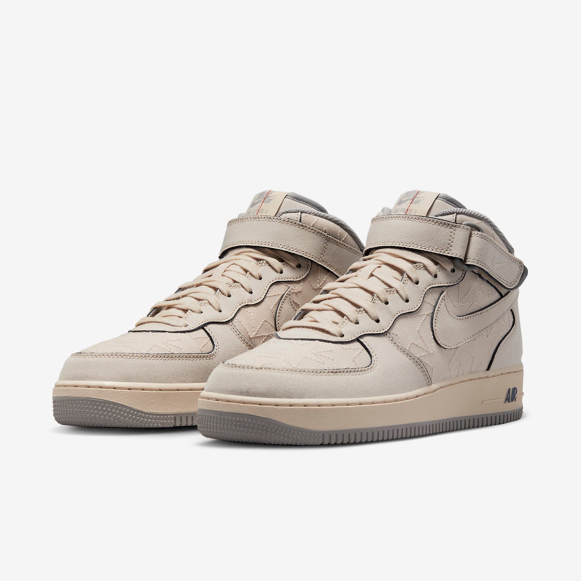 Nike Air Force 1 Mid '07 LX 'Tear Away Pearl White' (2022) [DZ5367-219] Athletic Basketball Casual Fashion Sports Sneakers in Pearl White / Pearl White for Unisex Adult Mens - AVBL MRKT (1)