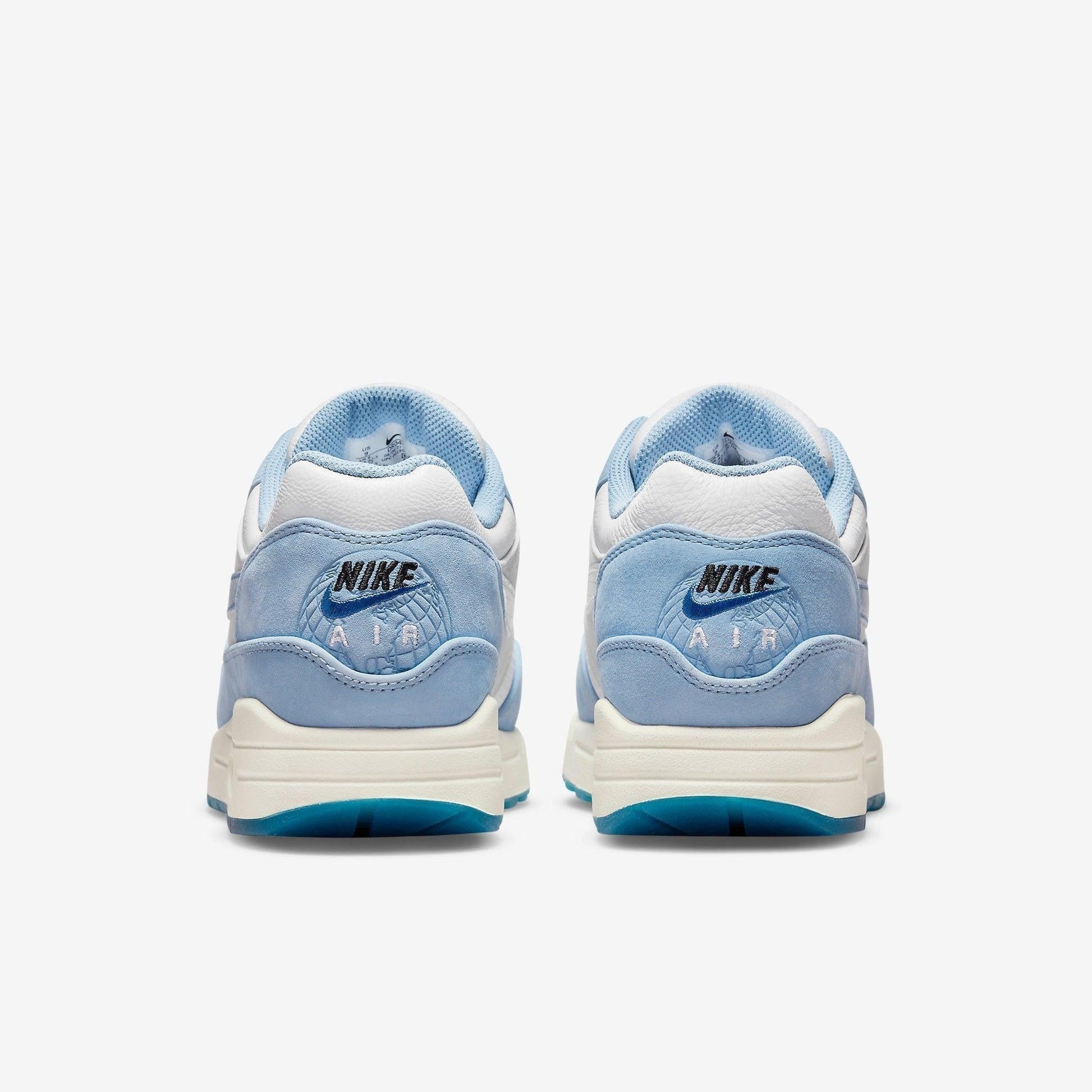 Nike Air Max 1 Premium 'Air Max Day Blueprint' (2022) [DR0448-100] Athletic Casual Fashion Running Sports Sneakers in White / Dark Marina Blue for Unisex Adult Mens - AVBL MRKT (6)