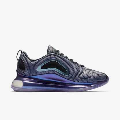 Nike Air Max 720 'Northern Lights Night' (2019) [AO2924-001] Athletic Casual Fashion Running Sports Sneakers in Metallic Silver / Black - Purple for Unisex Adult Mens - AVBL MRKT (4)