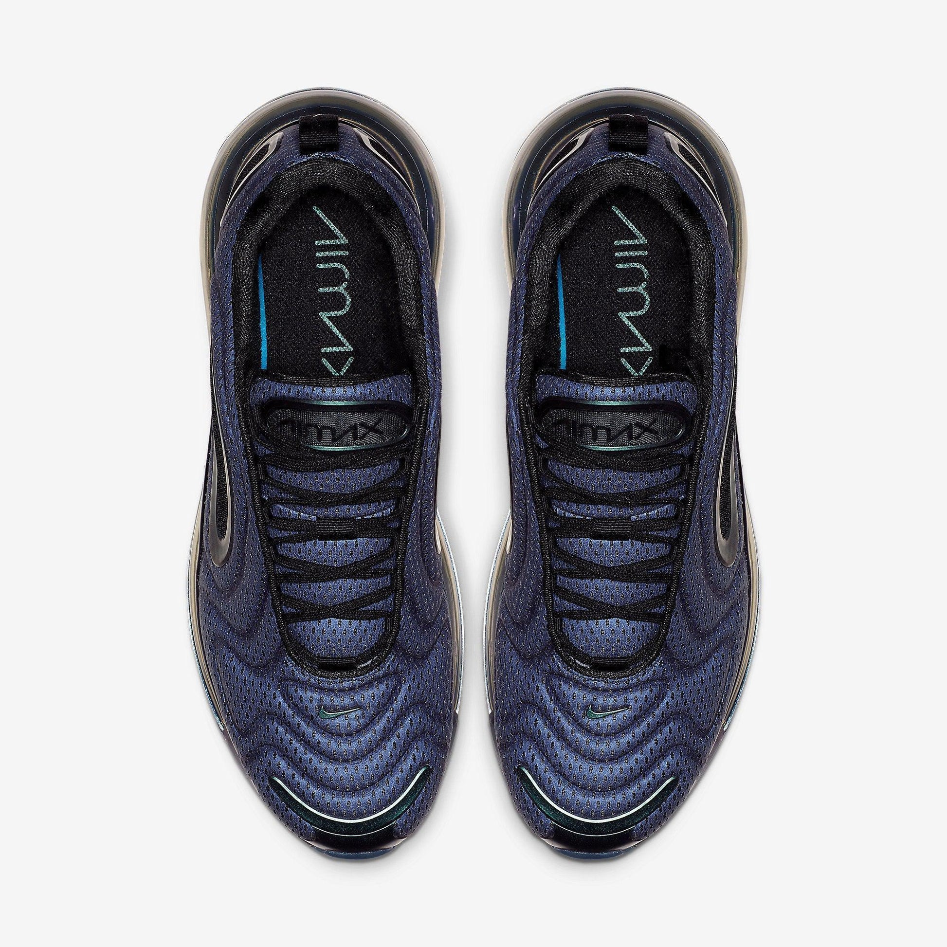 Nike Air Max 720 'Northern Lights Night' (2019) [AO2924-001] Athletic Casual Fashion Running Sports Sneakers in Metallic Silver / Black - Purple for Unisex Adult Mens - AVBL MRKT (5)