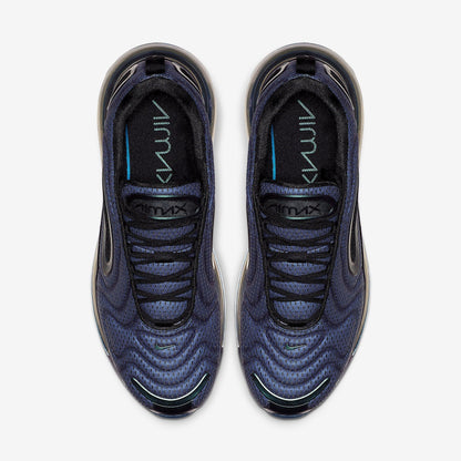 Nike Air Max 720 'Northern Lights Night' (2019) [AO2924-001] Athletic Casual Fashion Running Sports Sneakers in Metallic Silver / Black - Purple for Unisex Adult Mens - AVBL MRKT (5)