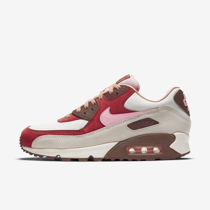 Nike Air Max 90 NRG 'Bacon' (2021) [CU1816-100] Athletic Casual Fashion Running Sports Sneakers in Sail / Sheen - Straw - Medium Brown for Unisex Adult Mens - AVBL MRKT (2)