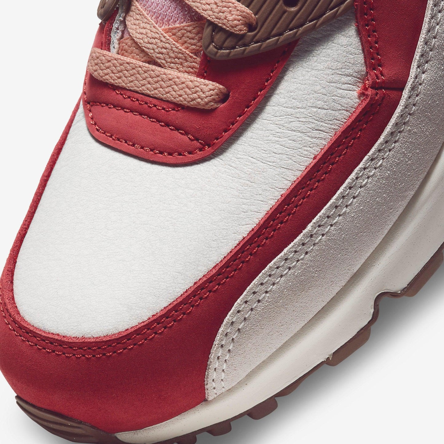 Nike Air Max 90 NRG 'Bacon' (2021) [CU1816-100] Athletic Casual Fashion Running Sports Sneakers in Sail / Sheen - Straw - Medium Brown for Unisex Adult Mens - AVBL MRKT (7)