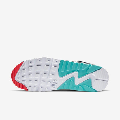 Nike Air Max 90 'Supernova / Galaxy / Big Bang' (2020) [CW6018-001] Athletic Casual Fashion Running Sports Sneakers in Spruce Aura / Flash Crimson - Black - White for Unisex Adult Mens - AVBL MRKT (7)