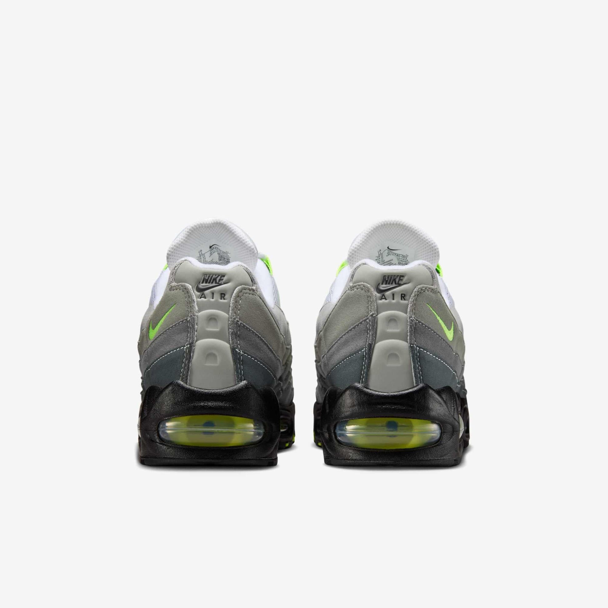 Nike Air Max 95 OG 'Big Bubble Neon' (2025) [HM4740-001] Athletic Casual Fashion Running Sports Sneakers in Black / Neon Yellow - Cool Grey for Unisex Adult Mens - AVBL MRKT (6)