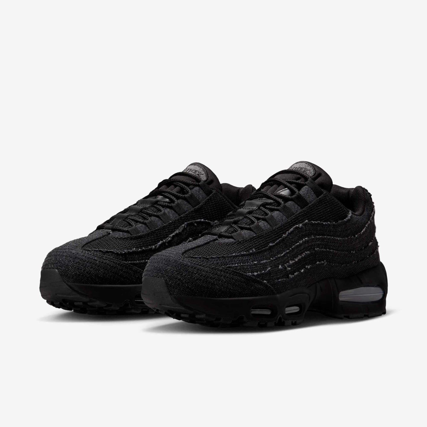 Nike Air Max 95 OG x Levi's 'Denim Black' (2025) [HM4743-001] Athletic Casual Fashion Running Sports Sneakers in Black / Black - Anthracite - Gym Red for Unisex Adult Mens - AVBL MRKT (1)