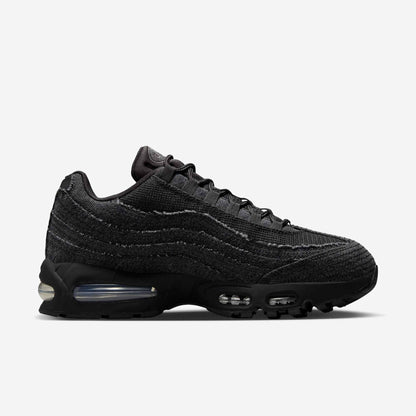 Nike Air Max 95 OG x Levi's 'Denim Black' (2025) [HM4743-001] Athletic Casual Fashion Running Sports Sneakers in Black / Black - Anthracite - Gym Red for Unisex Adult Mens - AVBL MRKT (4)