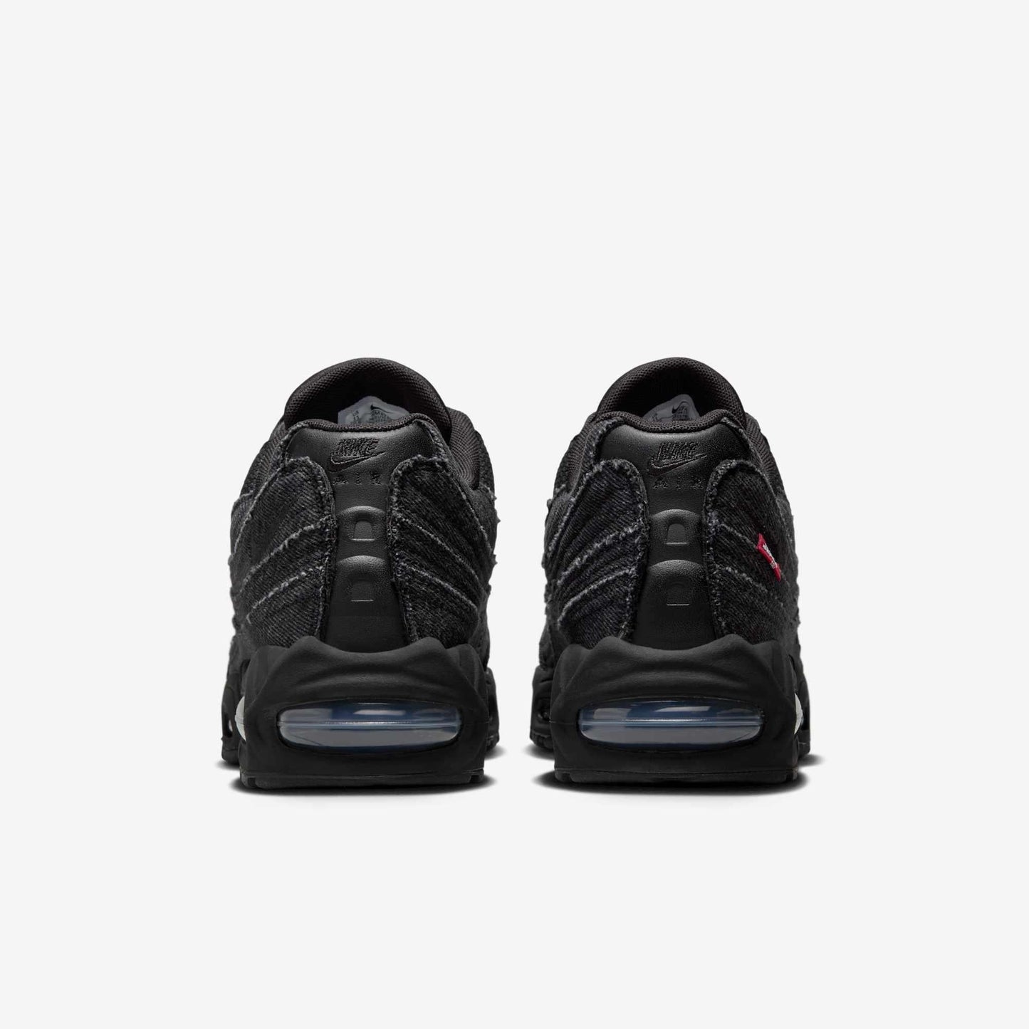 Nike Air Max 95 OG x Levi's 'Denim Black' (2025) [HM4743-001] Athletic Casual Fashion Running Sports Sneakers in Black / Black - Anthracite - Gym Red for Unisex Adult Mens - AVBL MRKT (6)