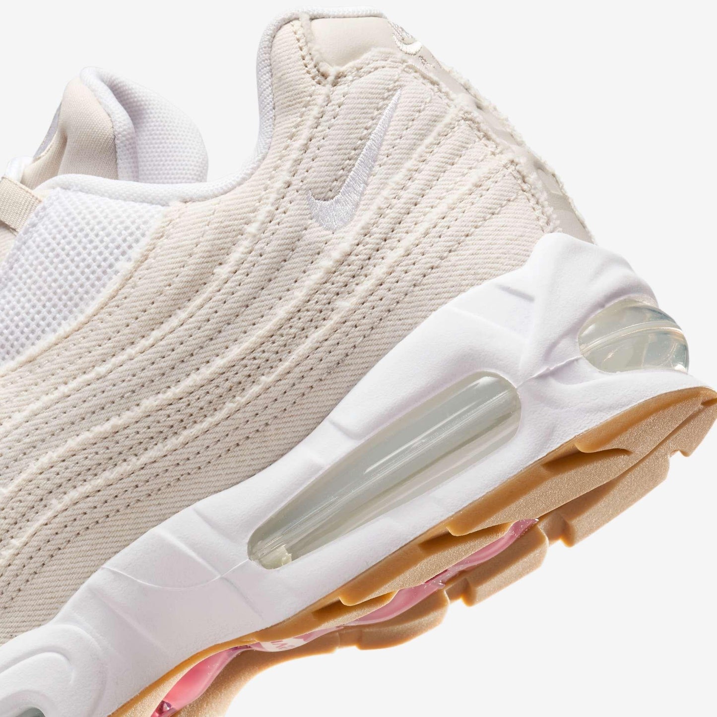 Nike Air Max 95 OG x Levi's 'Denim Light Orewood' (2025) [HM4743-100] Athletic Casual Fashion Running Sports Sneakers in Light Orewood Brown / White - Gym Red for Unisex Adult Mens - AVBL MRKT (8)