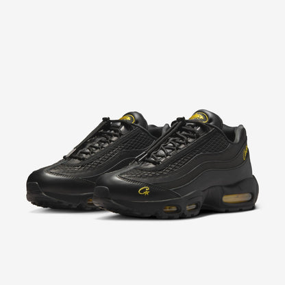 Nike Air Max 95 SP x Corteiz 'Honey Blacks / Rules The World' (2025) [FB2709-003] Athletic Casual Fashion Running Sports Sneakers in Black / Black - Tour Yellow for Unisex Adult Mens - AVBL MRKT (1)