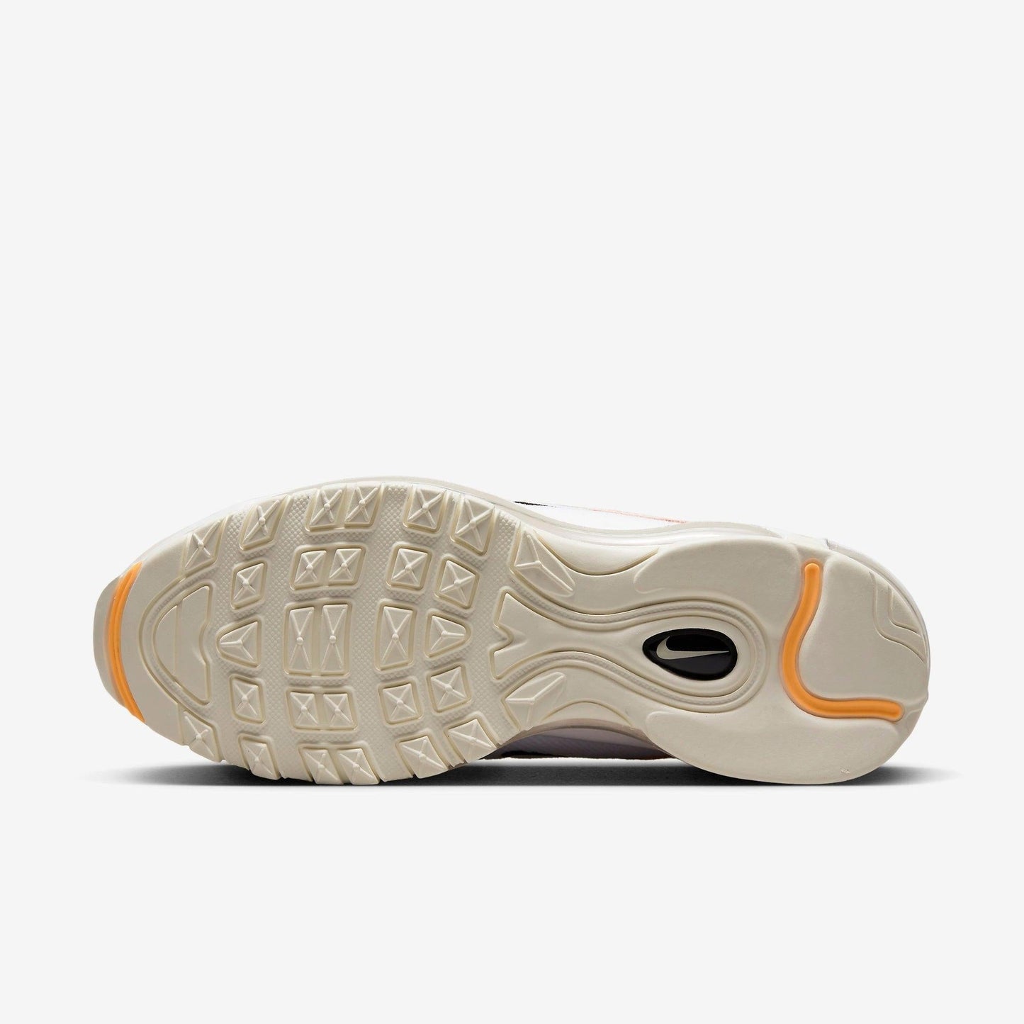 Nike Air Max 97 'Feel Love' (2023) (Womens) [FD0870-100] Athletic Casual Fashion Running Sports Sneakers in White / Black - Pearl Pink for Unisex Adult Female Ladies Girls WMNS - AVBL MRKT (9)