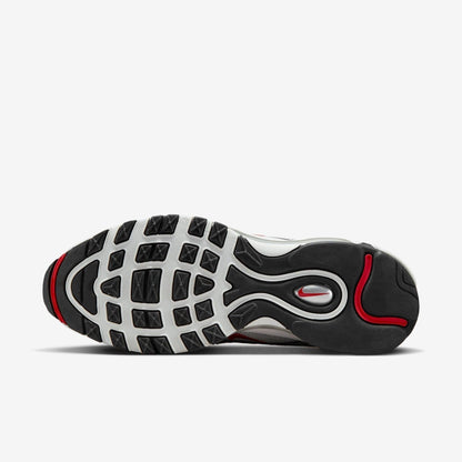 Nike Air Max 97 OG 'Metallic Silver Bullet' (2022) (Womens) [DQ9131-002] Athletic Casual Fashion Running Sports Sneakers in Metallic Silver / Varsity Red for Unisex Adult Female Ladies Girls WMNS - AVBL MRKT (9)