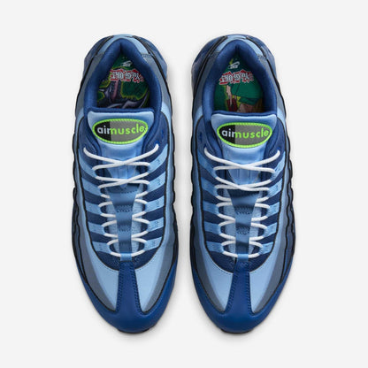 Nike Air Max Muscle 95 x Yu-Gi-Oh! 'Joey Wheeler / Psychic Blue' (with Promo Card) (2025) [II7404-400] Athletic Casual Fashion Running Sports Sneakers in Psychic Blue / Mystic Navy - Stone Blue - Volt for Unisex Adult Mens - AVBL MRKT (5)