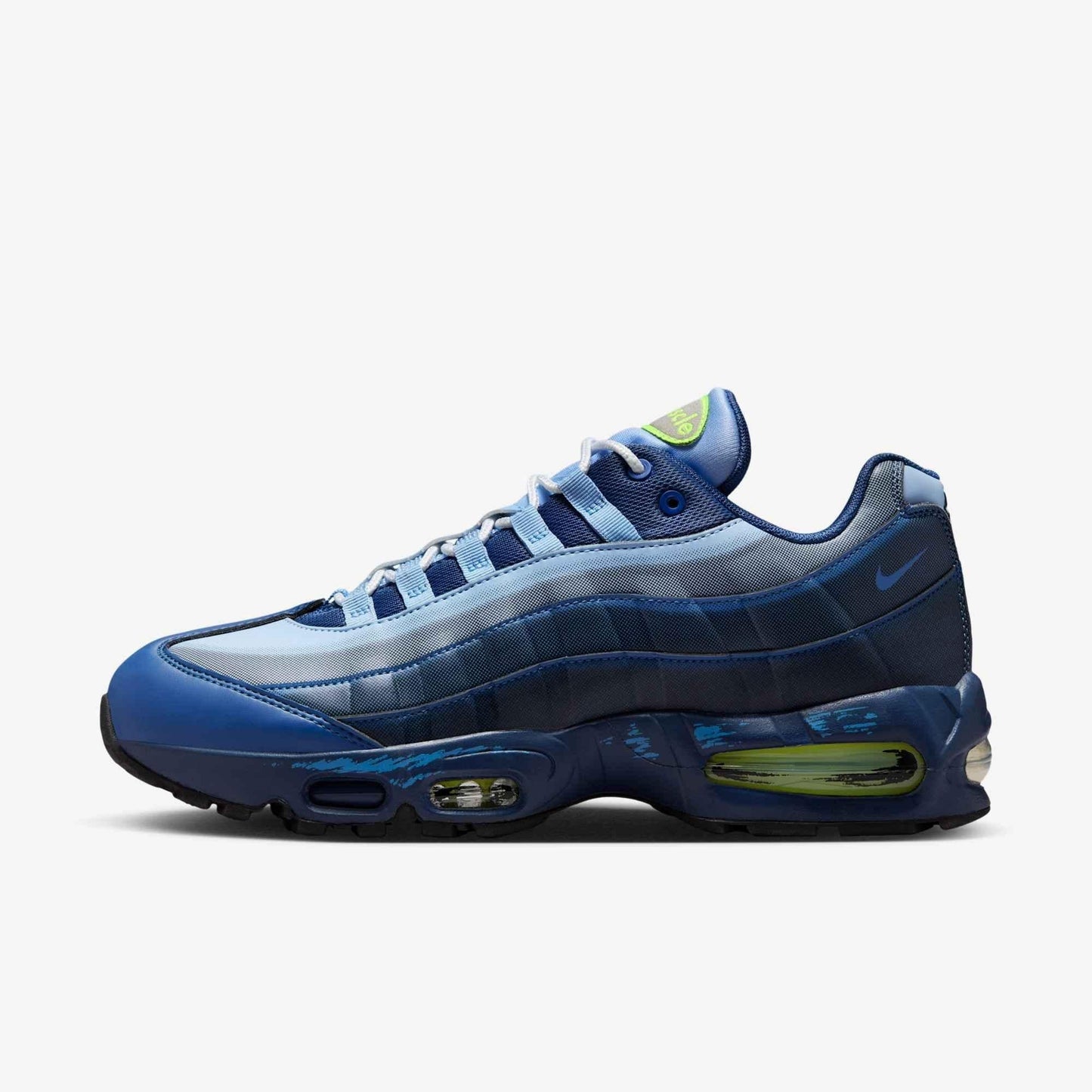Nike Air Max Muscle 95 x Yu-Gi-Oh! 'Joey Wheeler / Psychic Blue' (without Promo Card) (2025) [II7404-400-WPC] Athletic Casual Fashion Running Sports Sneakers in Psychic Blue / Mystic Navy - Stone Blue - Volt for Unisex Adult Mens - AVBL MRKT (2)