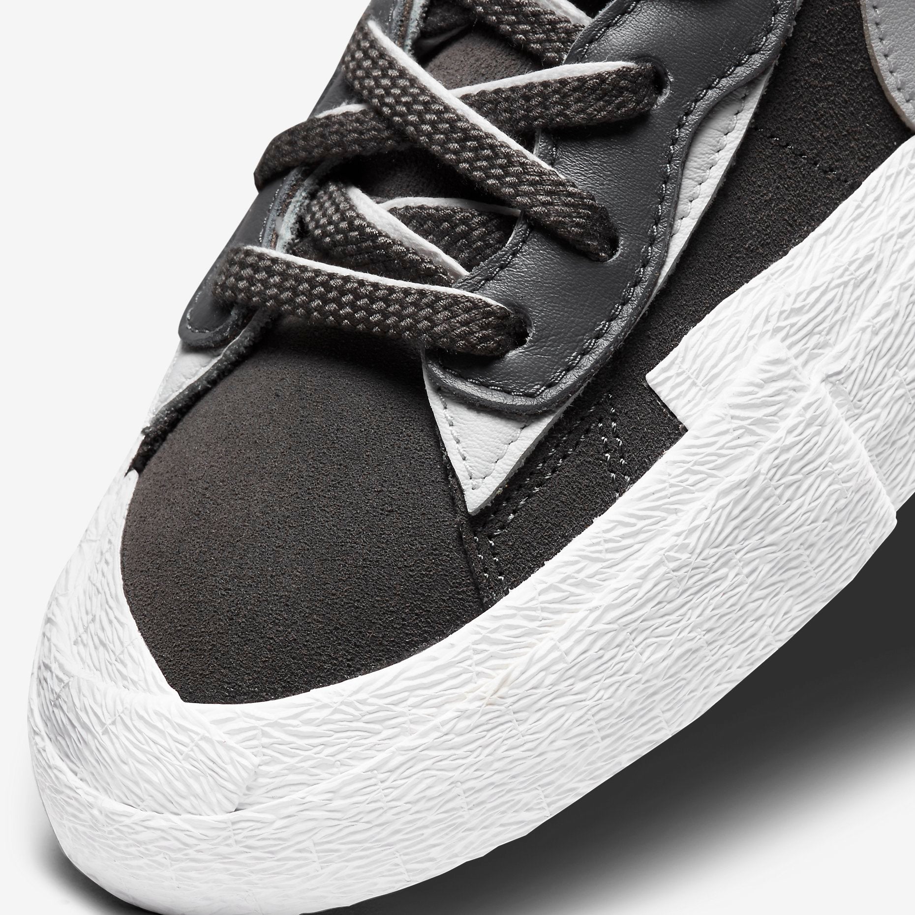 Nike Blazer Low x Sacai 'Iron Grey' (2021) [DD1877-002] Athletic Basketball Skateboarding Sports Fashion Sneakers in Iron Grey / White - White for Unisex Adult Mens - AVBL MRKT (7)