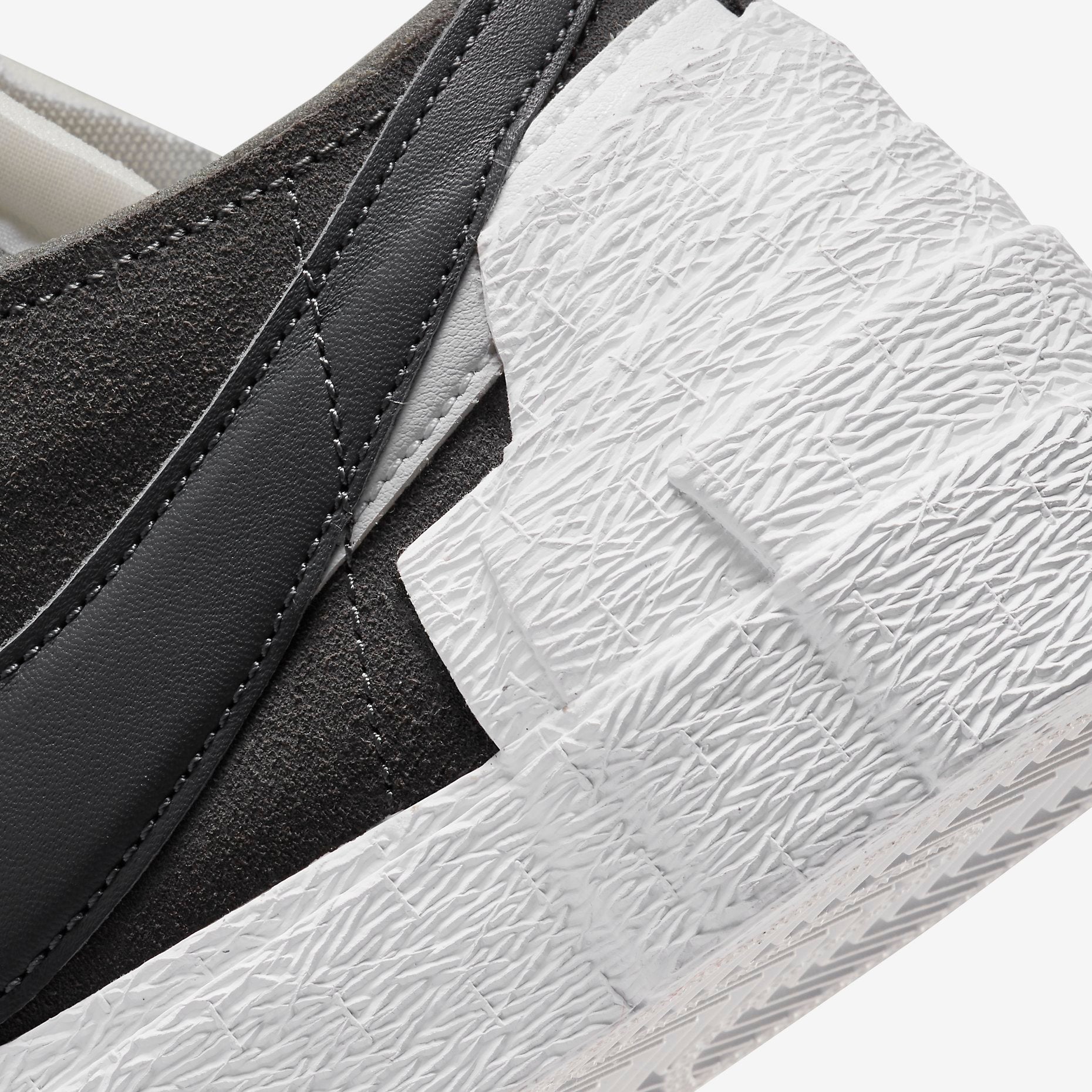 Nike Blazer Low x Sacai 'Iron Grey' (2021) [DD1877-002] Athletic Basketball Skateboarding Sports Fashion Sneakers in Iron Grey / White - White for Unisex Adult Mens - AVBL MRKT (8)