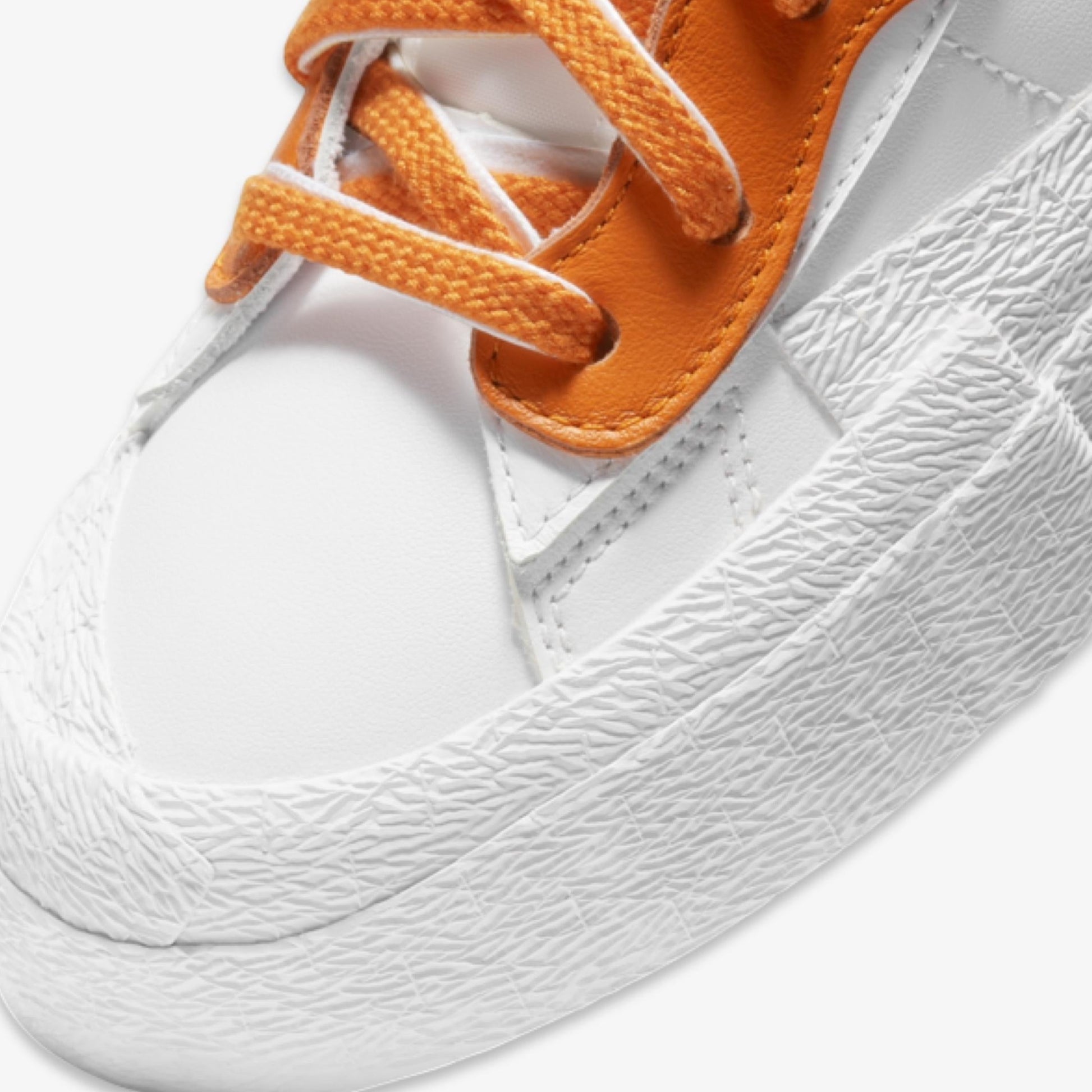 Nike Blazer Low x Sacai 'Magma Orange' (2021) [DD1877-100] Athletic Basketball Skateboarding Sports Fashion Sneakers in White / Magma Orange - White - Yellow for Unisex Adult Mens - AVBL MRKT (8)