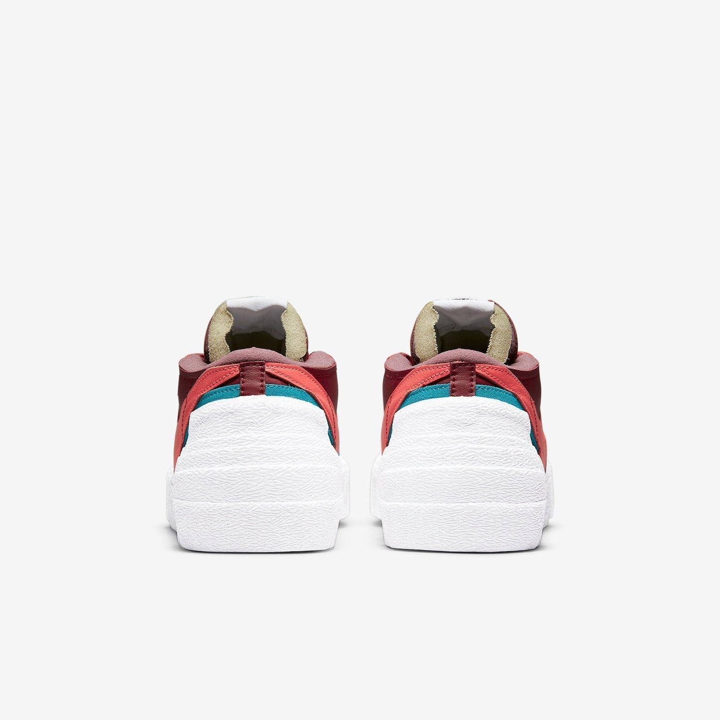 Nike Blazer Low x Sacai x KAWS 'Team Red' (2021) [DM7901-600] Athletic Basketball Skateboarding Sports Fashion Sneakers in Team Red / Hot Lava - White for Unisex Adult Mens - AVBL MRKT (6)
