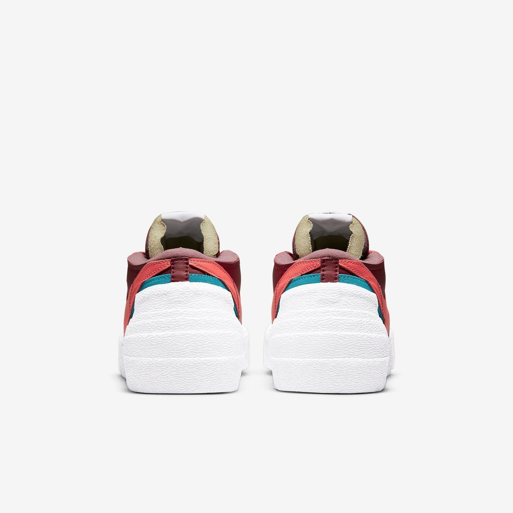 Nike Blazer Low x Sacai x KAWS 'Team Red' (2021) [DM7901-600] Athletic Basketball Skateboarding Sports Fashion Sneakers in Team Red / Hot Lava - White for Unisex Adult Mens - AVBL MRKT (6)