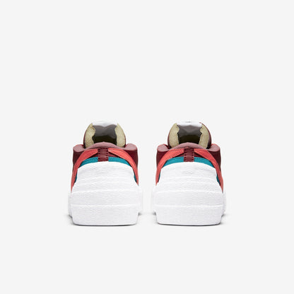 Nike Blazer Low x Sacai x KAWS 'Team Red' (2021) [DM7901-600] Athletic Basketball Skateboarding Sports Fashion Sneakers in Team Red / Hot Lava - White for Unisex Adult Mens - AVBL MRKT (6)