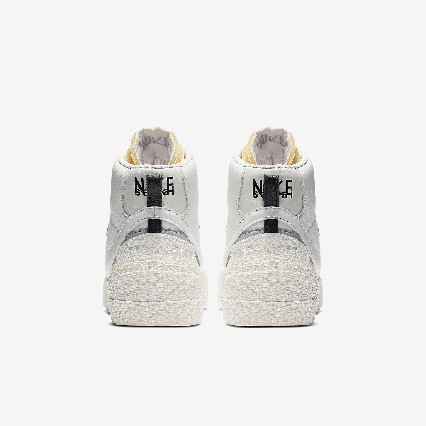 Nike Blazer Mid x Sacai 'White' (2019) [BV0072-100] Athletic Basketball Skateboarding Sports Fashion Sneakers in White / Wolf Grey - Pure Platinum for Unisex Adult Mens - AVBL MRKT (6)