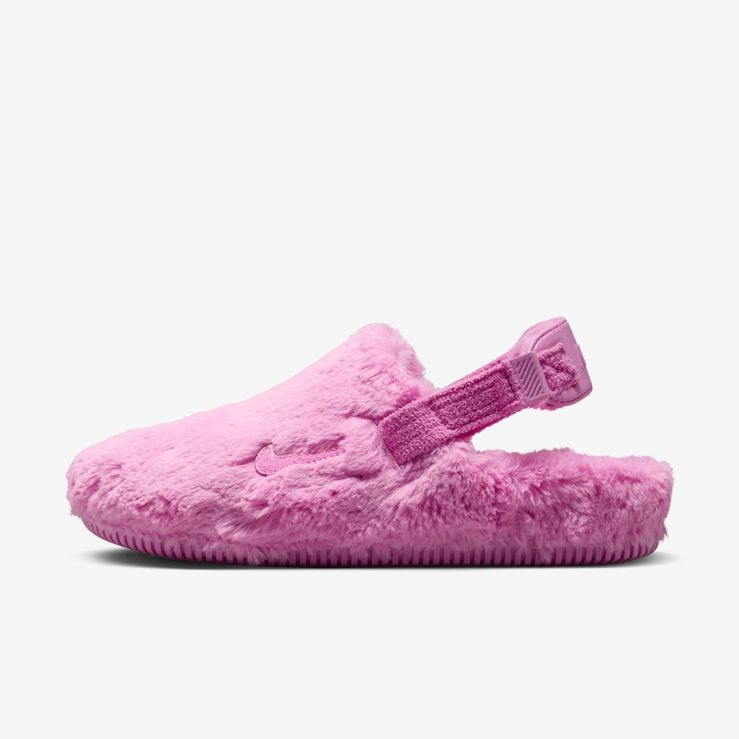 Nike Calm Mule SE NA 'Playful Pink Fur' (2024) (Womens) [FZ3119-600] Athletic Casual Fashion Slides Sandals Clog Slippers for Unisex Adult Female Ladies Girls WMNS - AVBL MRKT (2)