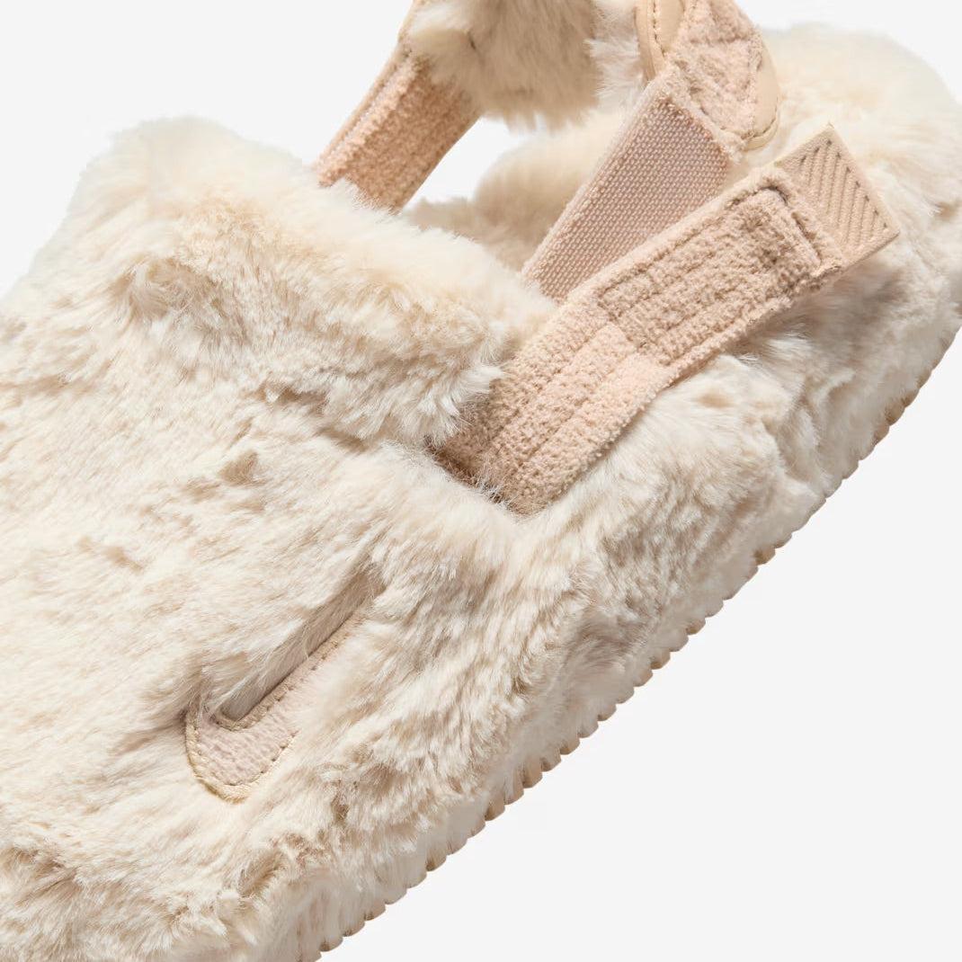 Nike Calm Mule SE NA 'Sanddrift Fur' (2024) (Womens) [FZ3119-100] Athletic Casual Fashion Slides Sandals Clog Slippers for Unisex Adult Female Ladies Girls WMNS - AVBL MRKT (8)