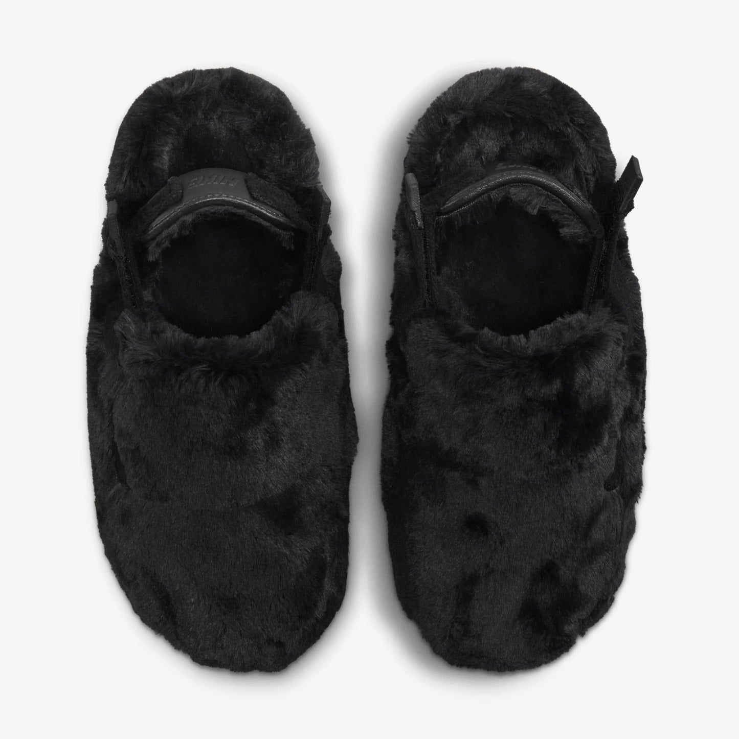 Nike Calm Mule SE NA 'Triple Black Fur' (2024) (Womens) [FZ3119-001] Athletic Casual Fashion Slides Sandals Clog Slippers for Unisex Adult Female Ladies Girls WMNS - AVBL MRKT (5)