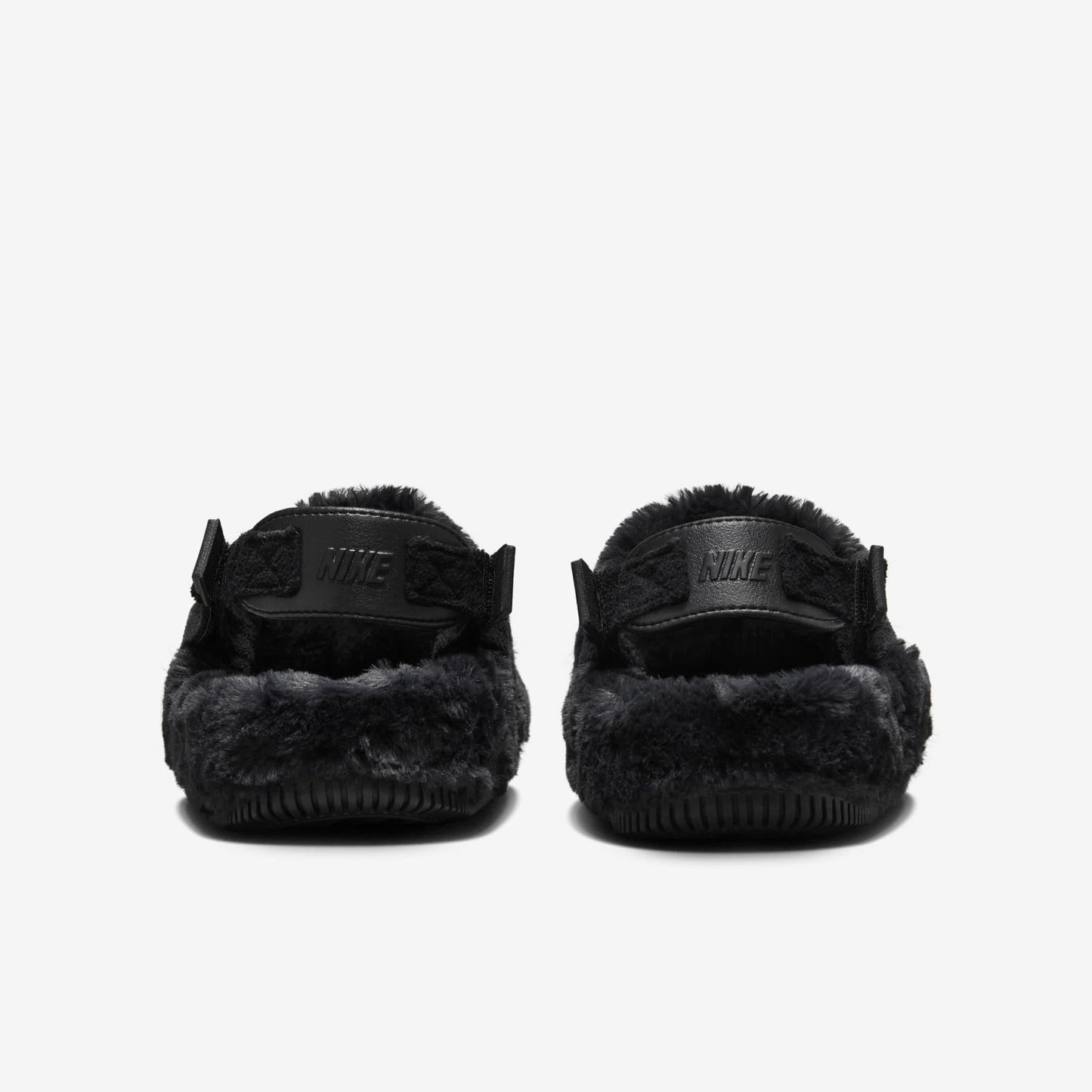 Nike Calm Mule SE NA 'Triple Black Fur' (2024) (Womens) [FZ3119-001] Athletic Casual Fashion Slides Sandals Clog Slippers for Unisex Adult Female Ladies Girls WMNS - AVBL MRKT (6)