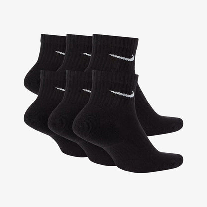 Nike Dri-FIT Everyday Cushioned Mid Socks (6 Pack) Black [SX7669-010] Casual Fashion Cozy for Unisex Adult Mens Womens Kids GS Youth Hypebeast - AVBL MRKT (2)