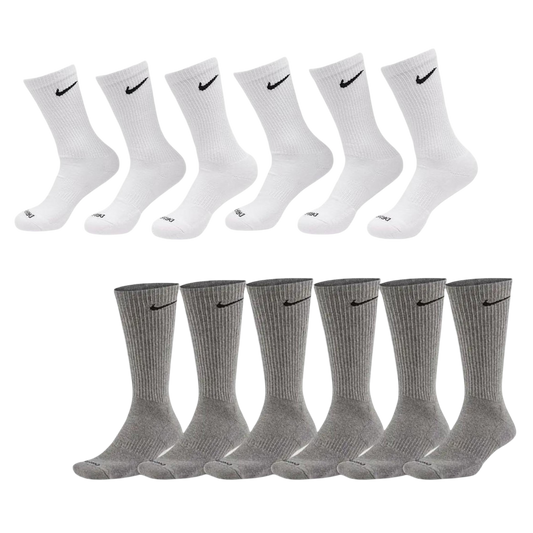 Nike Dri-FIT Everyday Plus Cushioned High Training Crew Socks (6 Pack) - AVBL MRKT (1)