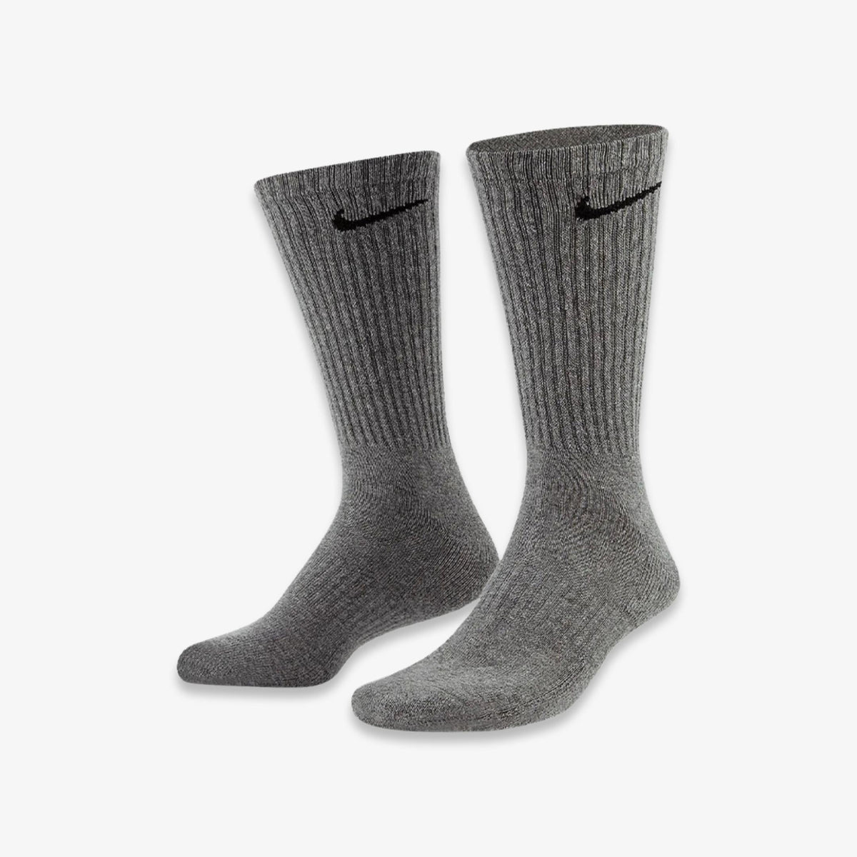 Nike Dri-FIT Everyday Plus Cushioned High Training Crew Socks (6 Pack) Carbon Heather Grey - AVBL MRKT (4)