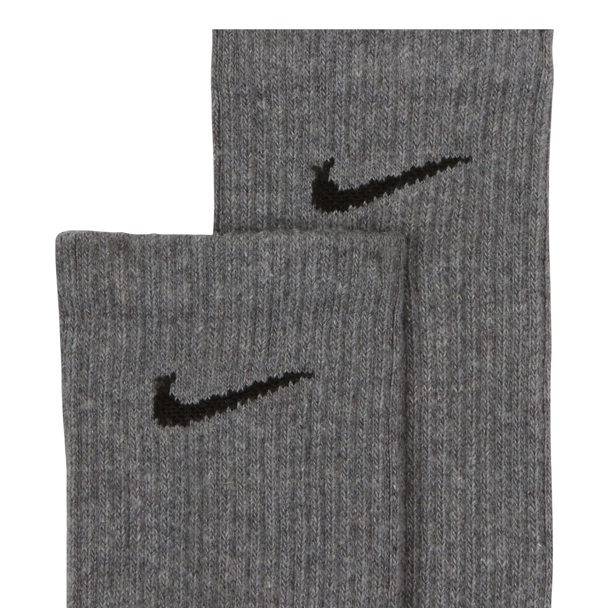 Nike Dri-FIT Everyday Plus Cushioned High Training Crew Socks (6 Pack) Carbon Heather Grey [SX6897-065] - AVBL MRKT (5)