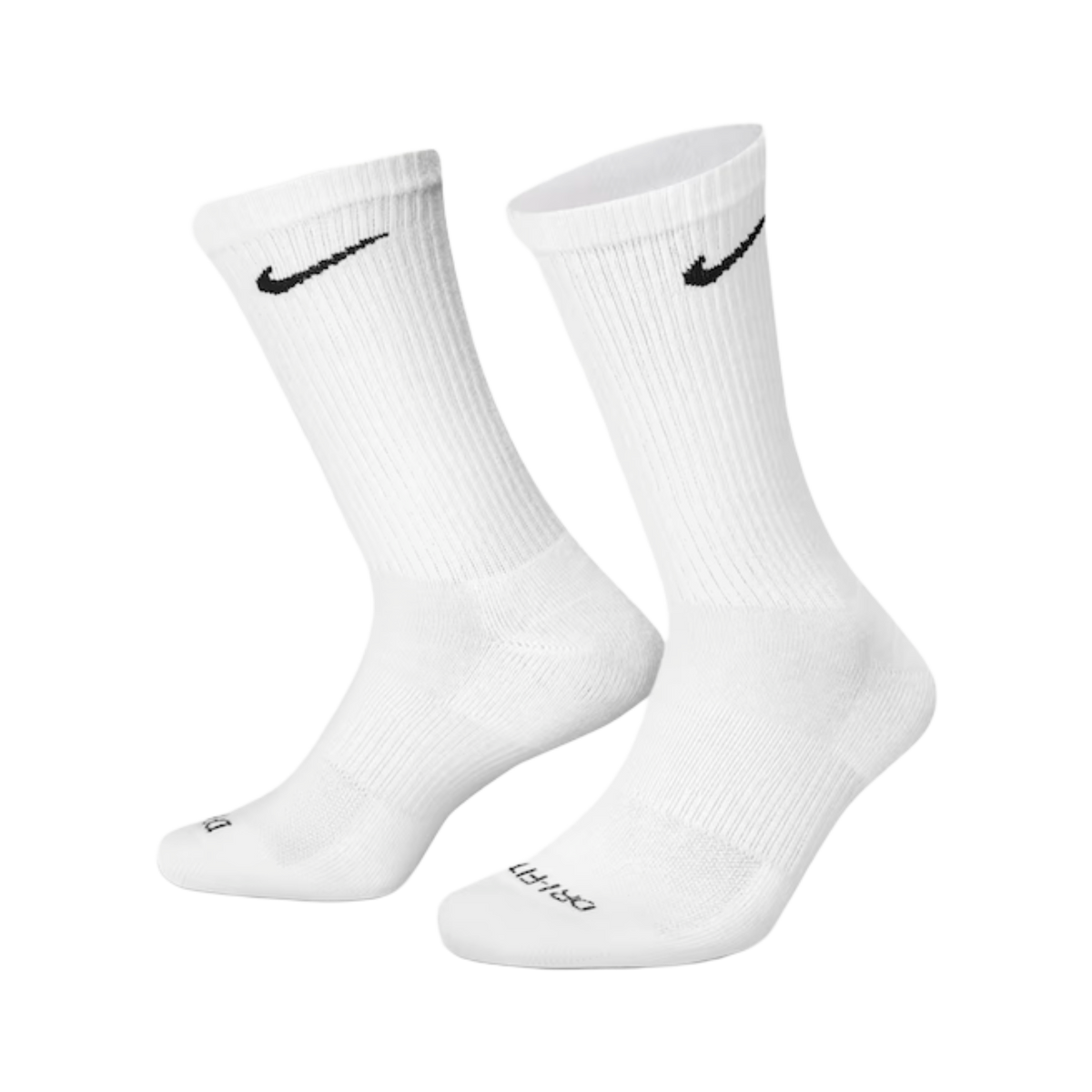 Nike Dri-FIT Everyday Plus Cushioned High Training Crew Socks (6 Pack) White / Black / Carbon Heather Grey [SX6897-965] - AVBL MRKT (4)