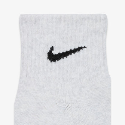 Nike Dri-FIT Everyday Plus Cushioned Mid Training Quarter Ankle Socks (6 Pack) Multicolor [SX6899-901] Casual Fashion Cozy for Unisex Adult Mens Womens Kids GS Youth Hypebeast - AVBL MRKT (5)