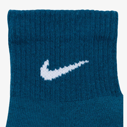 Nike Dri-FIT Everyday Plus Cushioned Mid Training Quarter Ankle Socks (6 Pack) Multicolor [SX6899-970] Casual Fashion Cozy for Unisex Adult Mens Womens Kids GS Youth Hypebeast - AVBL MRKT (5)
