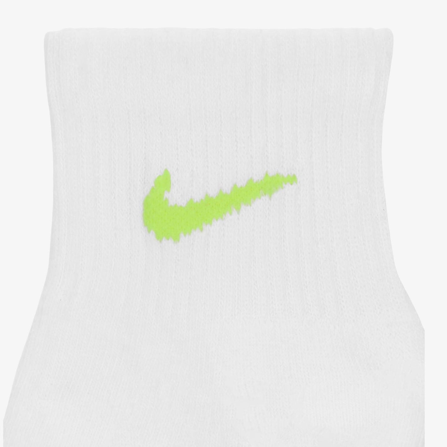 Nike Dri-FIT Everyday Plus Cushioned Mid Training Quarter Ankle Socks (6 Pack) White / Multicolor [SX6899-968] Casual Fashion Cozy for Unisex Adult Mens Womens Kids GS Youth Hypebeast - AVBL MRKT (5)