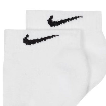 Nike Dri-FIT Everyday Plus Cushioned Training Low Cut Socks (6 Pack) White [SX7042-100] - AVBL MRKT (3)
