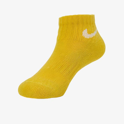 Nike Dri-Fit Cushioned Mid Training Quarter Ankle Socks (6 Pack) Rainbow (Little Kids) [RN0018-E69] Casual Fashion Cozy for Unisex GS Youth Toddler Infant Hypebeast - AVBL MRKT (6)