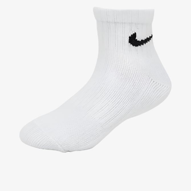 Nike Dri-Fit Cushioned Mid Training Quarter Ankle Socks (6 Pack) White (Little Kids) [UN0018-001] Casual Fashion Cozy for Unisex GS Youth Toddler Infant Hypebeast - AVBL MRKT (2)