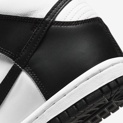 Nike Dunk High 'Panda Black / White' (2021) (GS) [DB2179-103] Athletic Basketball Skateboarding Sports Sneakers in White / Black - University Red for Unisex Youth Kids Junior Boys Girls - AVBL MRKT (8)