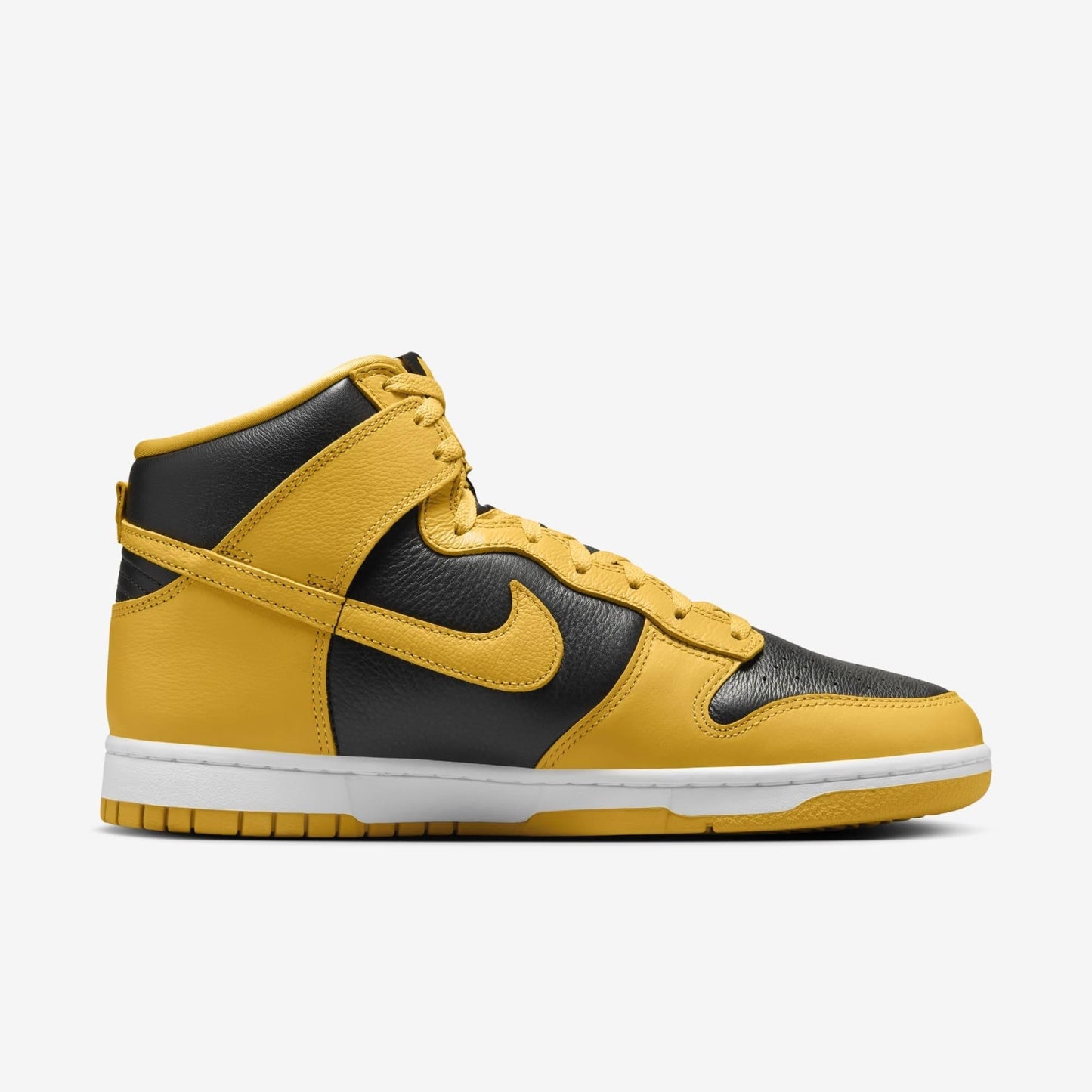 Nike Dunk High Retro PRM 'Wu-Tang Clan' (2024) [HJ4320-001] Athletic Basketball Skateboarding Sports Sneakers in Black / Pollen - White for Unisex Adult Mens - AVBL MRKT (4)