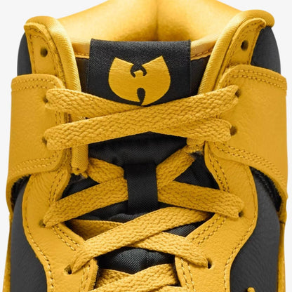 Nike Dunk High Retro PRM 'Wu-Tang Clan' (2024) [HJ4320-001] Athletic Basketball Skateboarding Sports Sneakers in Black / Pollen - White for Unisex Adult Mens - AVBL MRKT (7)