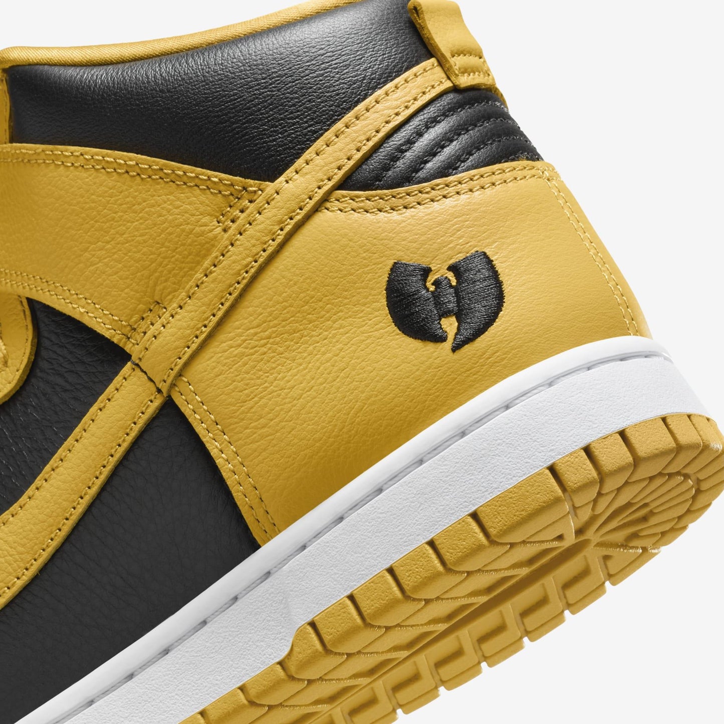 Nike Dunk High Retro PRM 'Wu-Tang Clan' (2024) [HJ4320-001] Athletic Basketball Skateboarding Sports Sneakers in Black / Pollen - White for Unisex Adult Mens - AVBL MRKT (9)