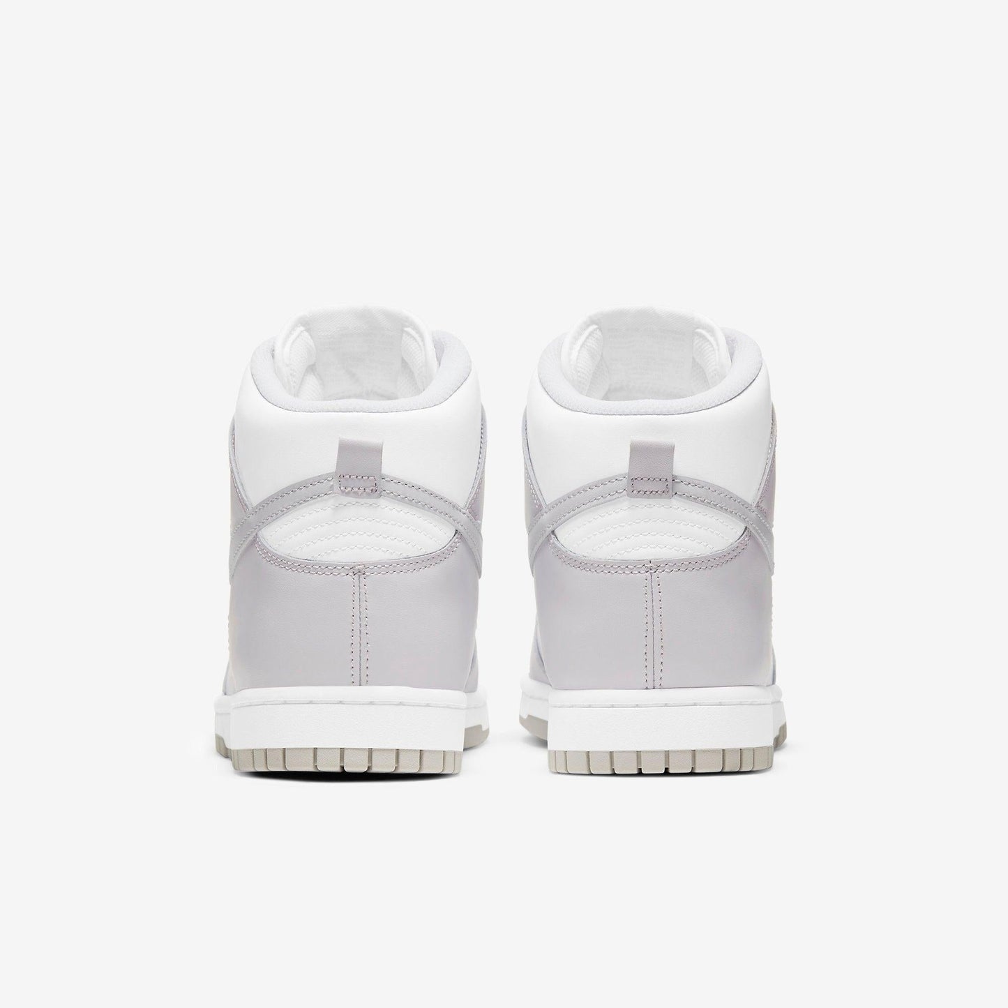 Nike Dunk High Retro 'Vast Grey' (2021) [DD1399-100] Athletic Basketball Skateboarding Sports Sneakers in White / Vast Grey - White for Unisex Adult Mens - AVBL MRKT (6)